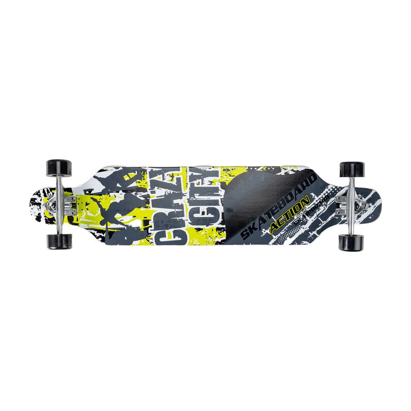 Mecanică longboard Crossy 40x9 PW negru 828