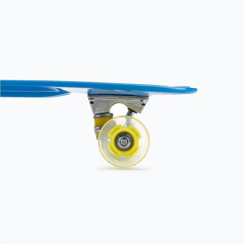 Skateboard clasic pentru copii LED Mechanics albastru PW 506 6