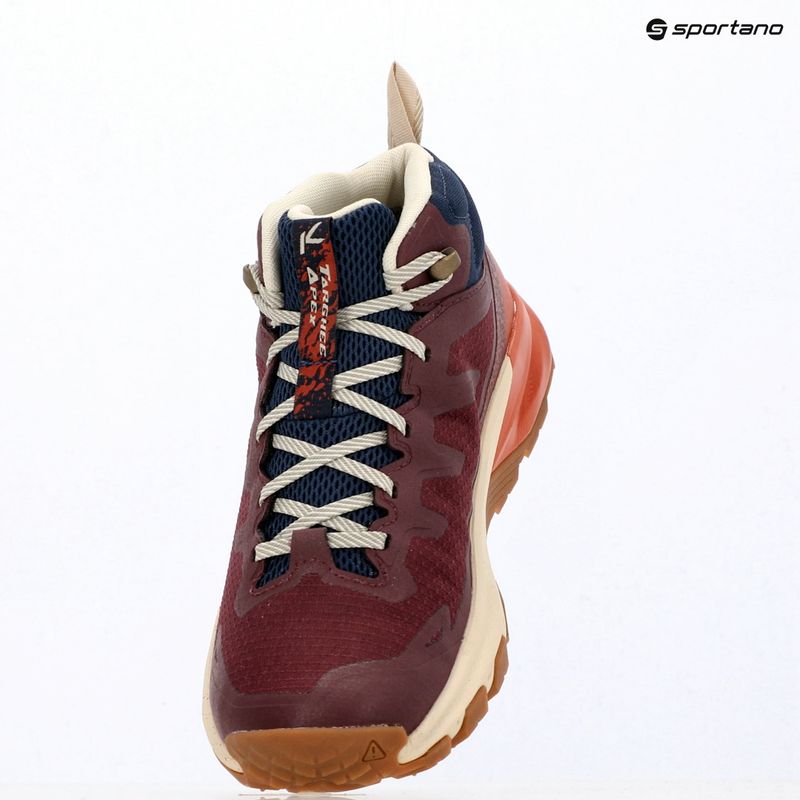 Încălțăminte de trekking pentru femei KEEN Targhee Apex Mid Wp fig/burnt brick 15