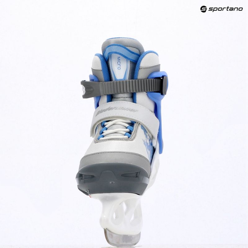 Patine pentru copii Bladerunner Micro Ice G white/blue 11