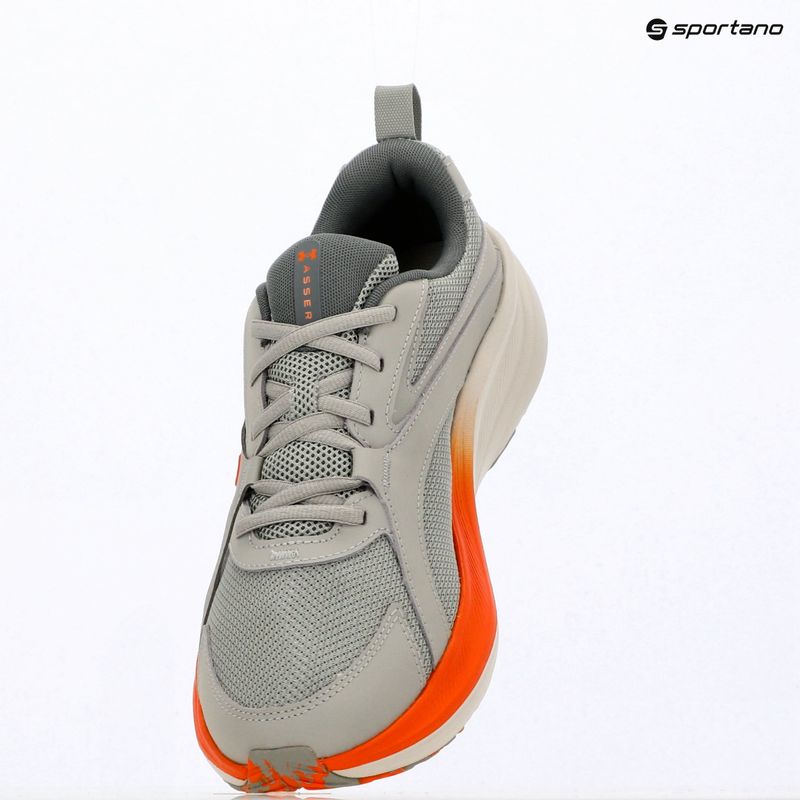Încălțăminte de alergare pentru bărbați Under Armour Assert 11 titanium/summit white/outrageous orange 9