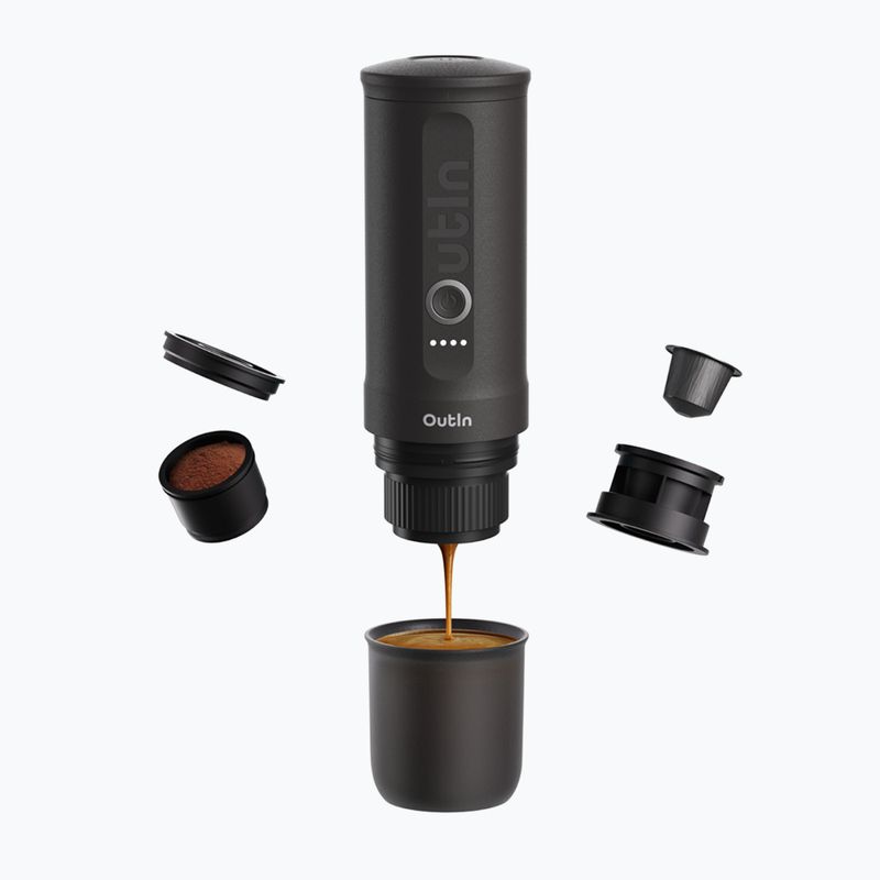 Mașină de cafea portabilă OutIn Nano Portable Espresso space grey 2