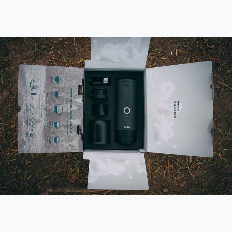 Mașină de cafea portabilă OutIn Nano Portable Espresso space grey 8