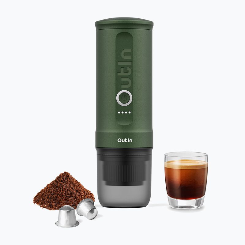 Mașină de cafea portabilă OutIn Nano Portable Espresso forest green 3