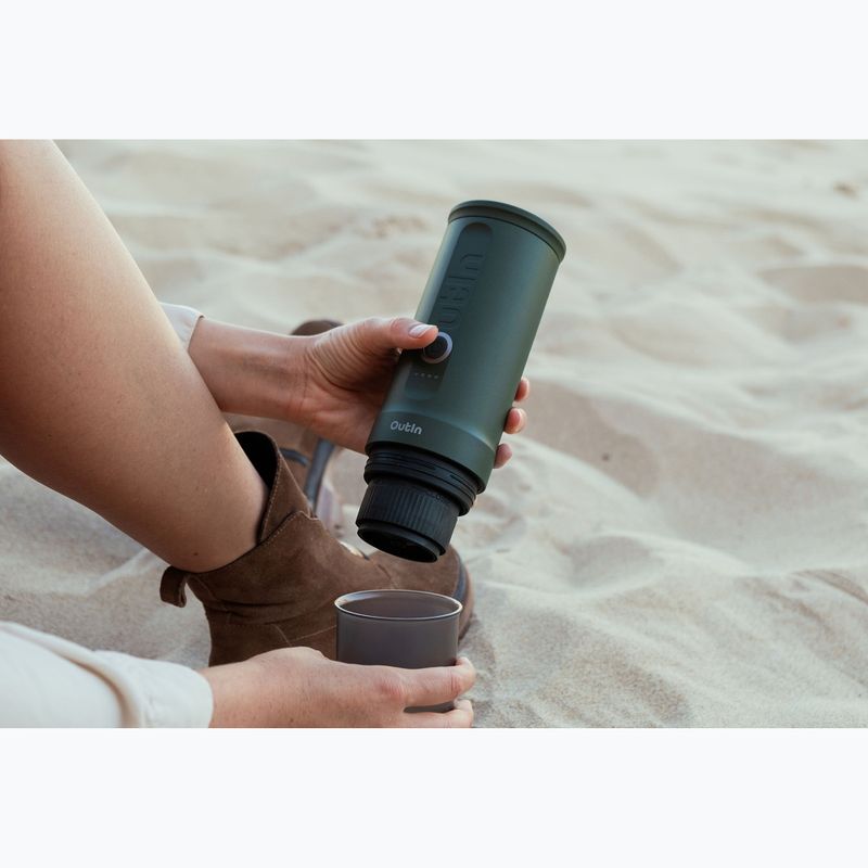 Mașină de cafea portabilă OutIn Nano Portable Espresso forest green 8