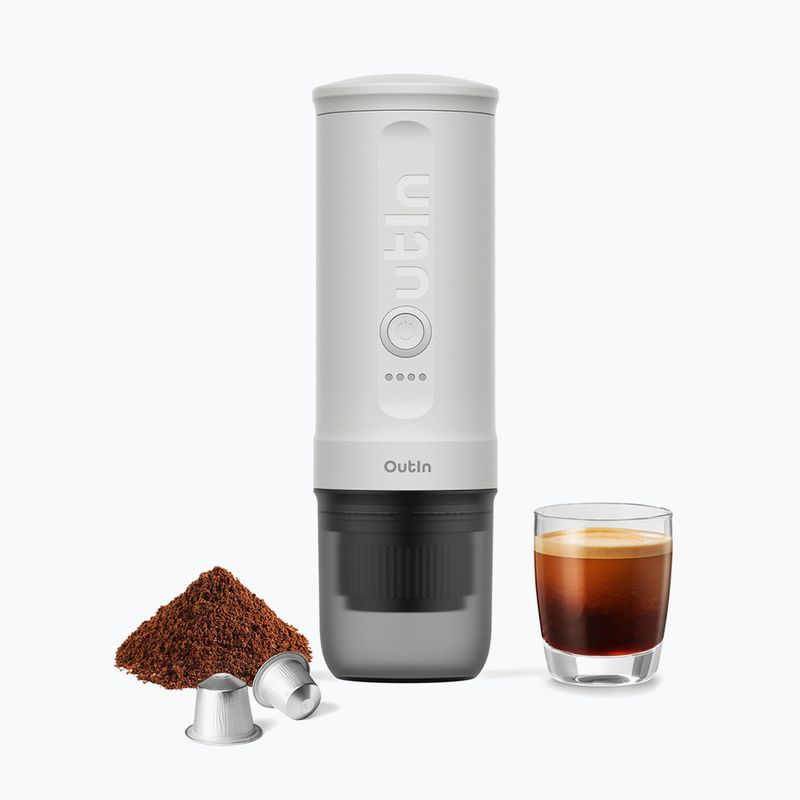 Mașină de cafea portabilă OutIn Nano Portable Espresso peal white 3