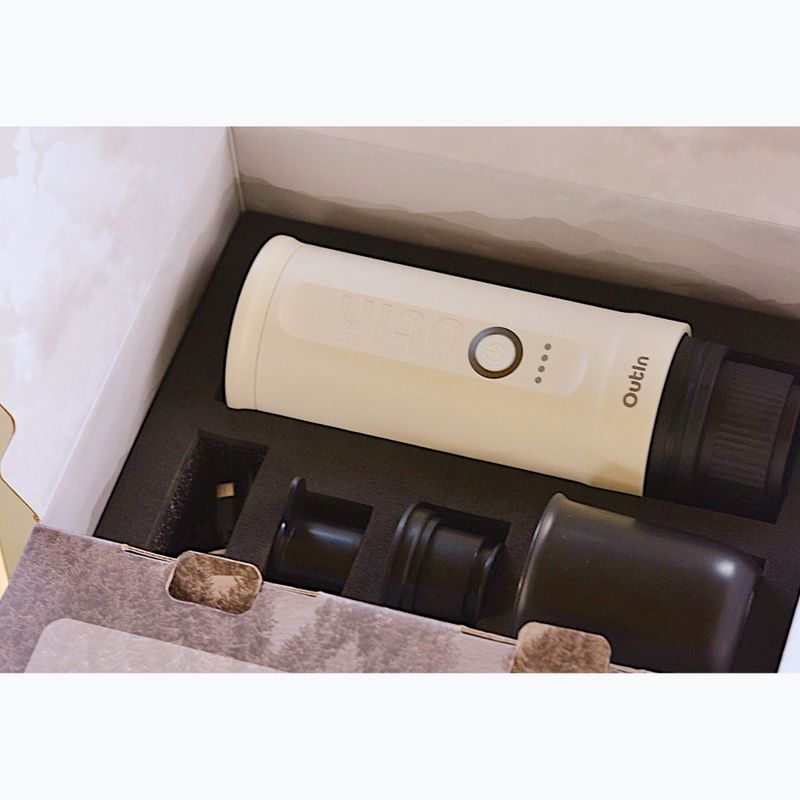 Mașină de cafea portabilă OutIn Nano Portable Espresso peal white 5