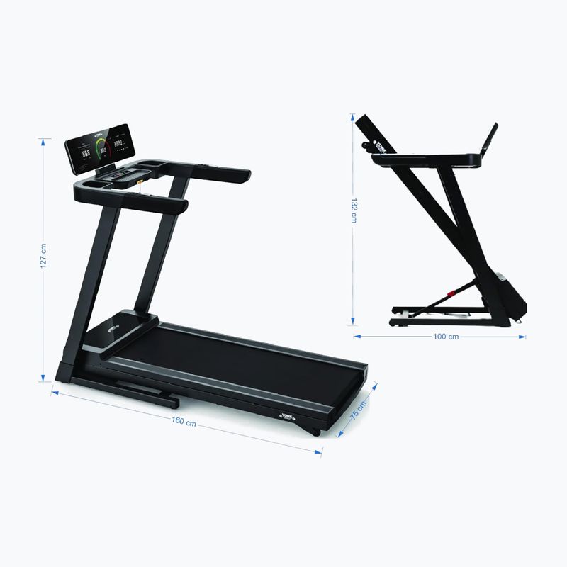 Bandă de alergare electrică York Fitness HT5 black 10