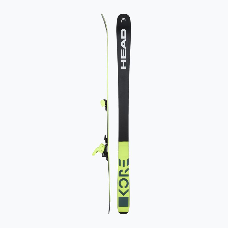 Schiuri de coborâre HEAD Kore 93 + legături Attack 14 GW yellow/anthracite 2