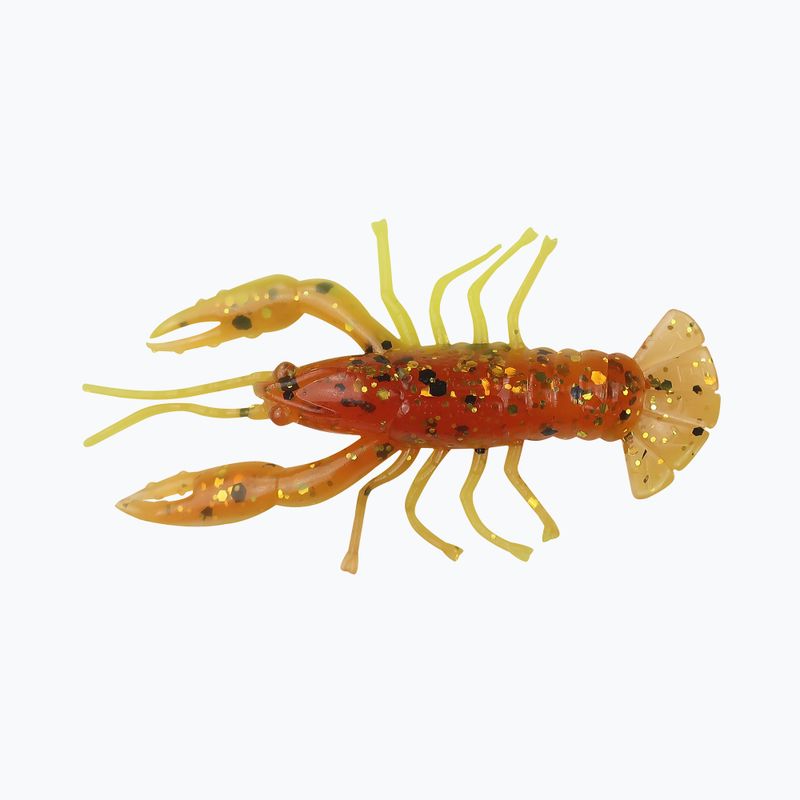 Relax Crawfish 2 Laminat 4 buc. Rootbeer-Gold, Black Glitter / Yellow CRF2