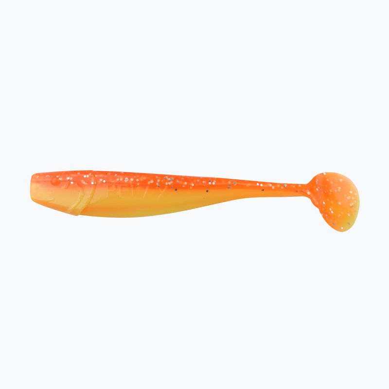 Relax Kingshad 5 Momeală din cauciuc laminat 3 buc. Sclipici portocaliu-argintiu / Mătase KS5