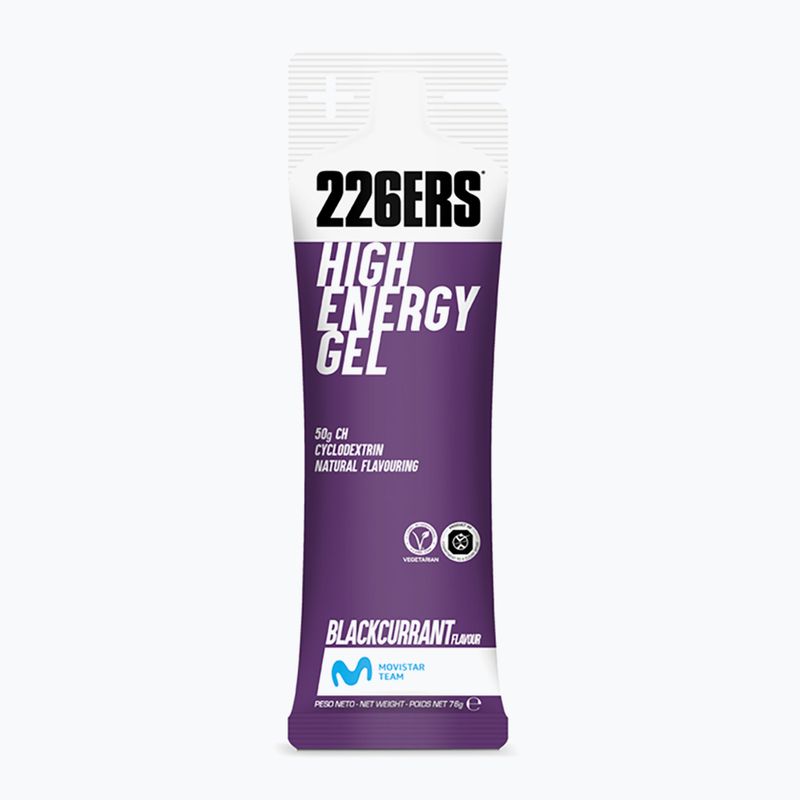Set de geluri energetice 226ERS High Energy BCAA 24 szt. x 76 g coacăze negre 2
