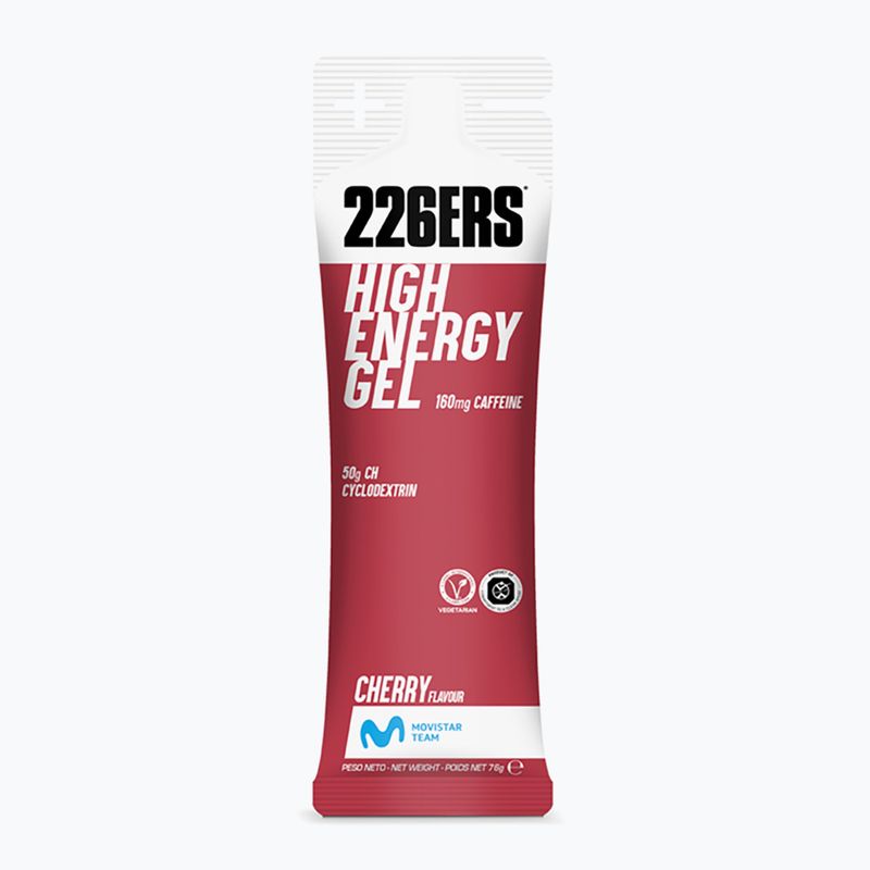 Set de geluri energetice 226ERS High Energy Caffeine 24 szt. x 76 g wișină 2