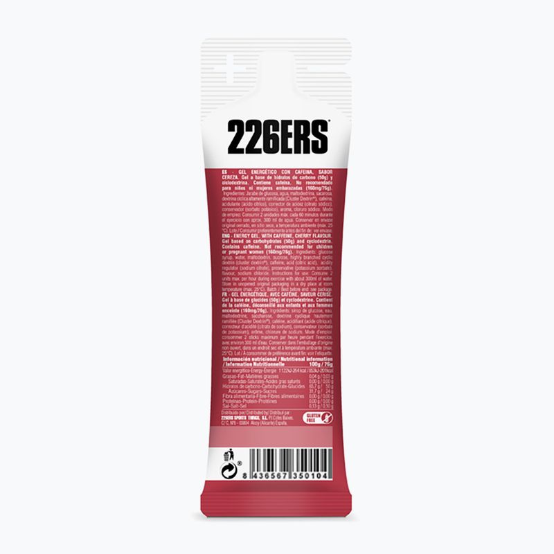 Set de geluri energetice 226ERS High Energy Caffeine 24 szt. x 76 g wișină 3