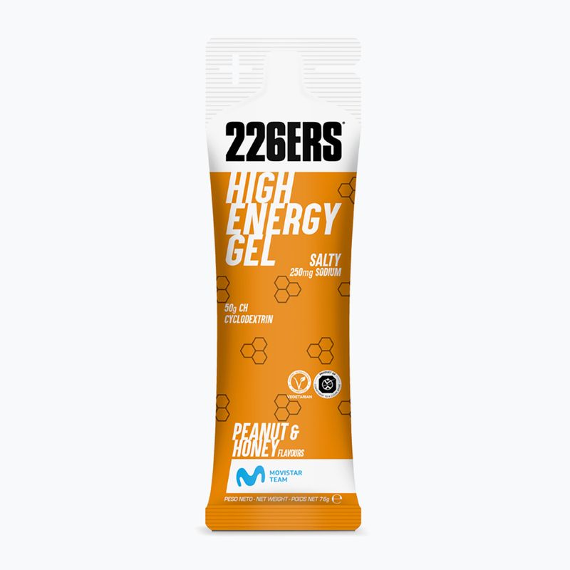 Set de geluri energetice 226ERS High Energy Salty 24 szt. x 76 g alune/miere 2