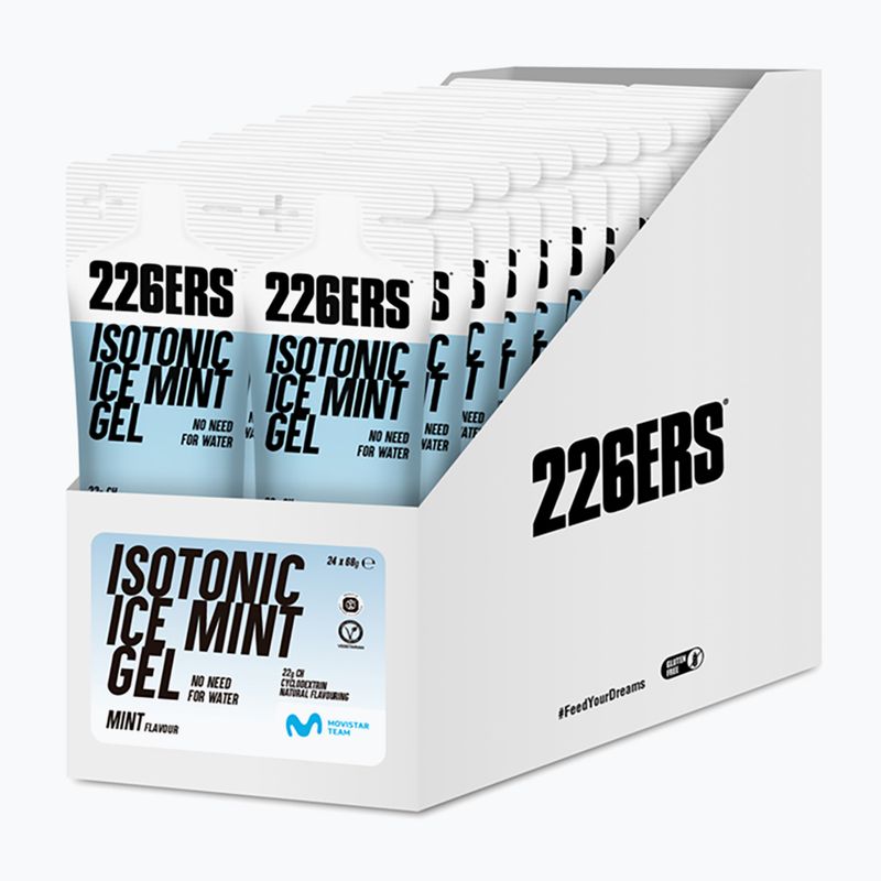 Set de geluri energetice 226ERS Isotonic Ice 24 szt. x 68 g mentă