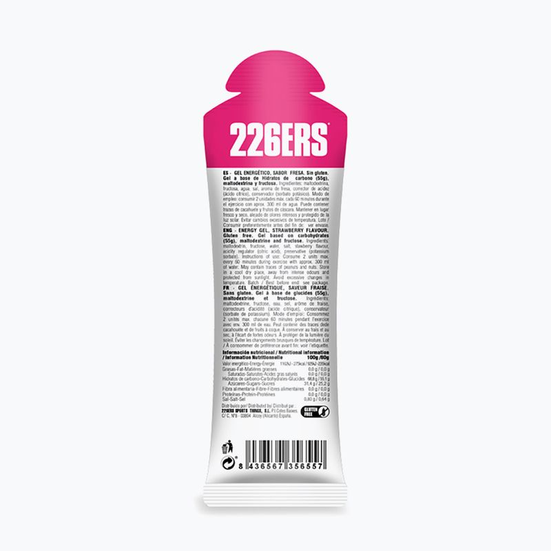 Set de geluri energetice 226ERS High Fructose 24 szt. x 80 g căpșună 3