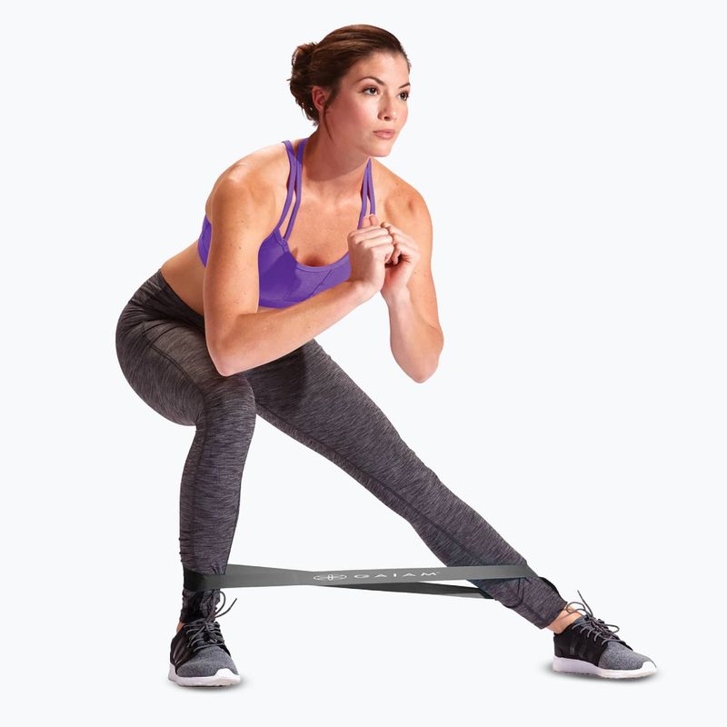 Set de benzi pentru antrenament antrenament Zestaw Gaiam Restore Mini Band Kit 3 szt. green/blue/navy 2