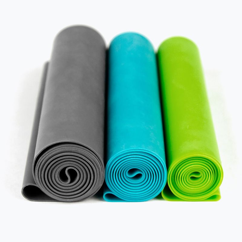 Set de benzi pentru antrenament antrenament Gaiam 63578 3 szt. black/blue/green 3