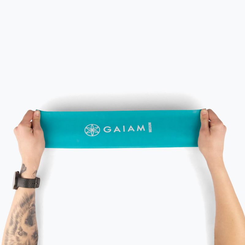 Set de benzi pentru antrenament antrenament Gaiam 63578 3 szt. black/blue/green 8