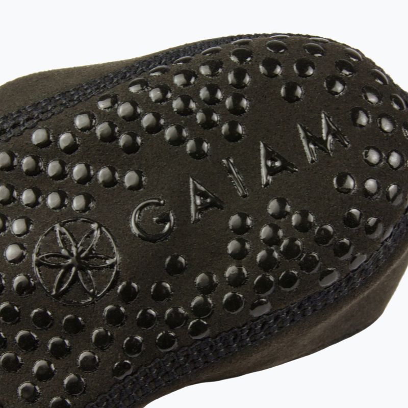 Șosete Gaiam Grippy Yoga Studio black/blue/green 5