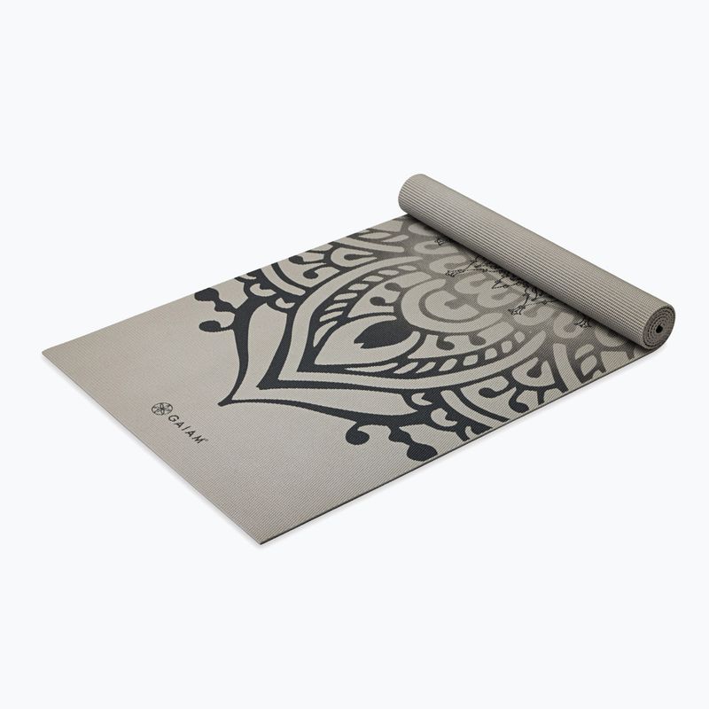 Covoraș de yoga Gaiam Sundial Layers sustained grey 3