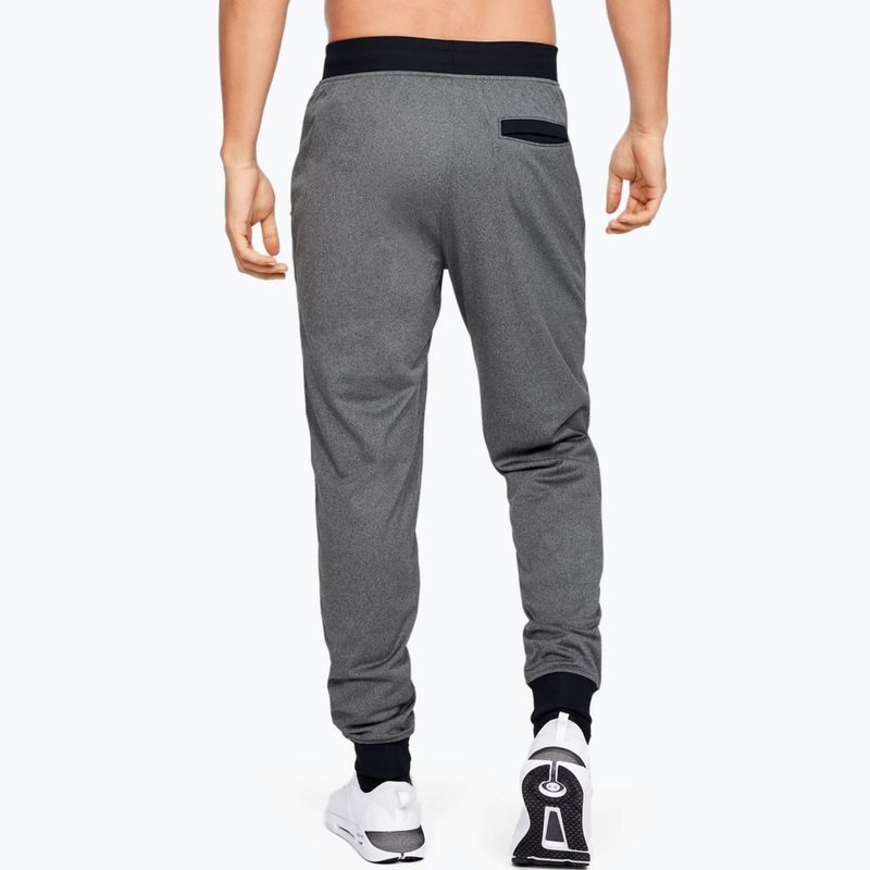 Pantaloni de trening pentru bărbați Under Armour Sportstyle Tricot Jogger 090 gri 1290261-090 2