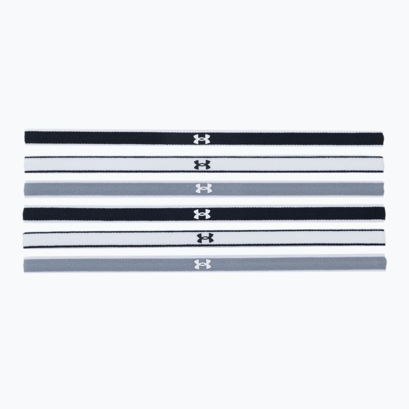 Under Armour Ua Mini Headbands 0.4  6pcs gri-negru-alb 1286016-005 2