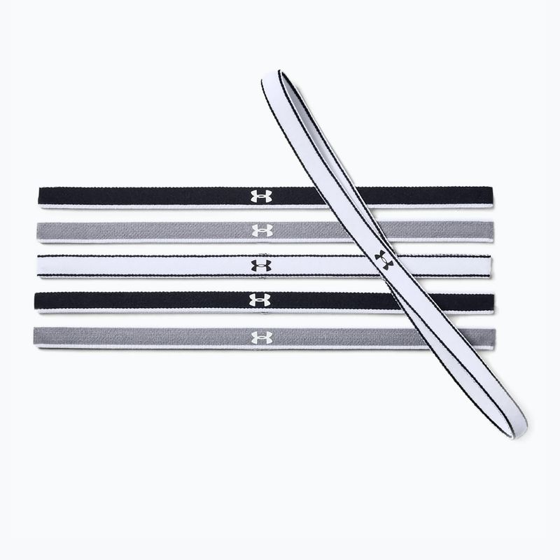 Under Armour Ua Mini Headbands 0.4  6pcs gri-negru-alb 1286016-005 4