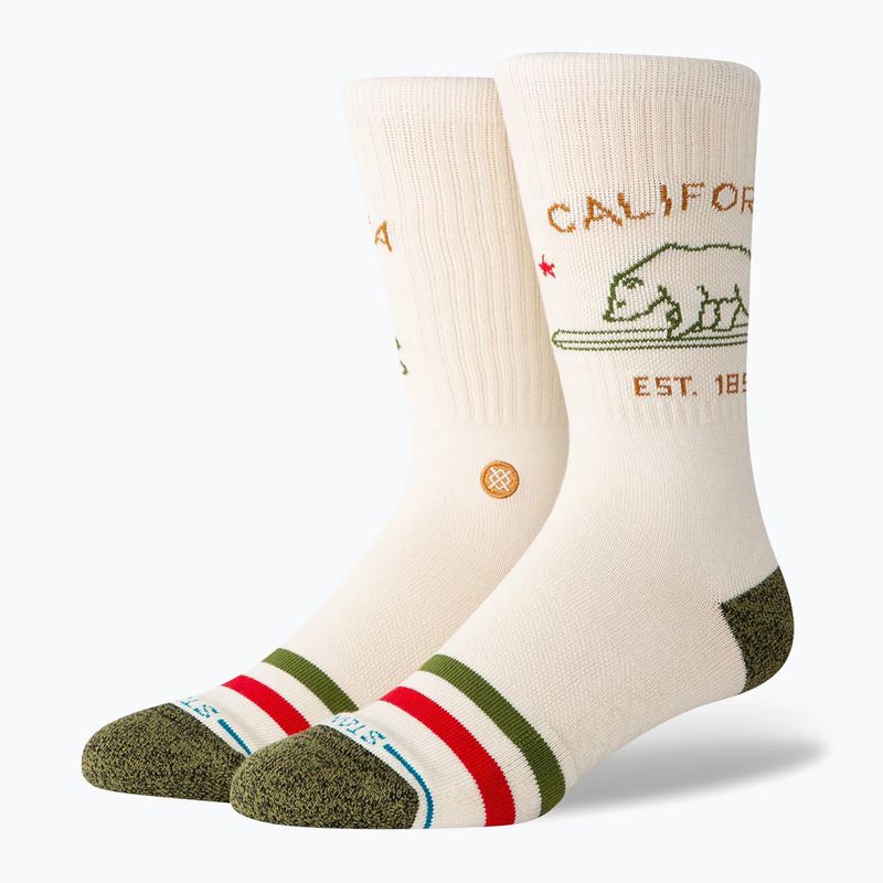 Șosete Stance California Republic 2 off white