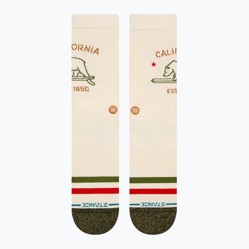 Șosete Stance California Republic 2 off white 2
