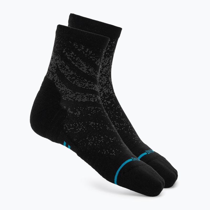 Șosete Stance Run Light Quarter black