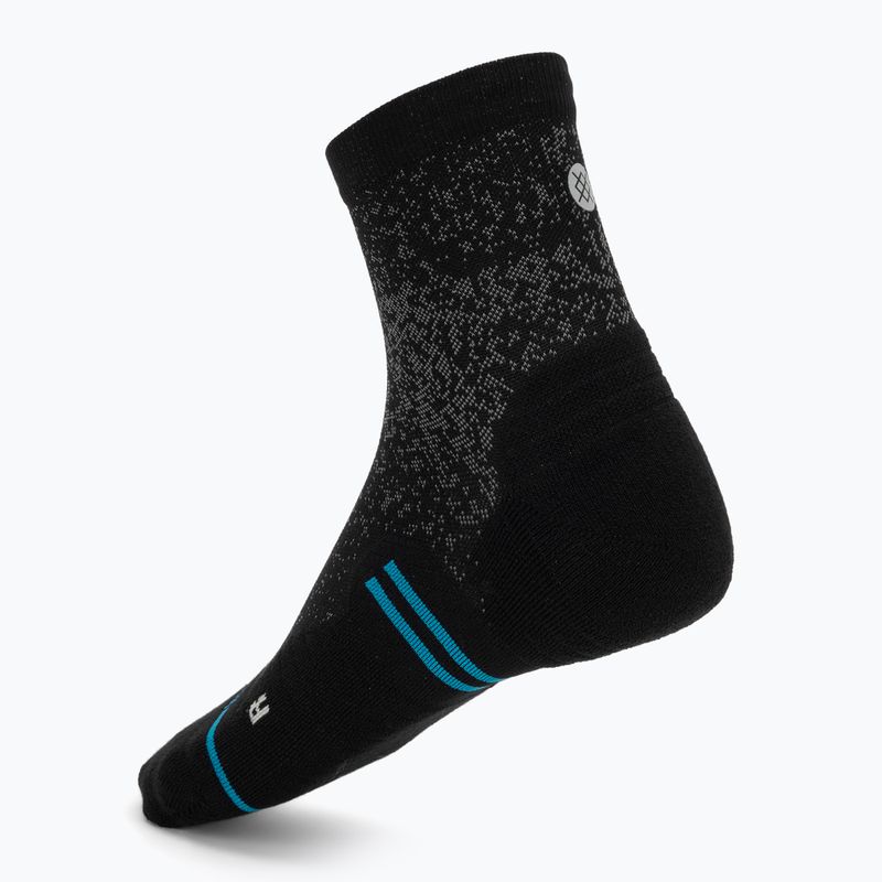 Șosete Stance Run Light Quarter black 2