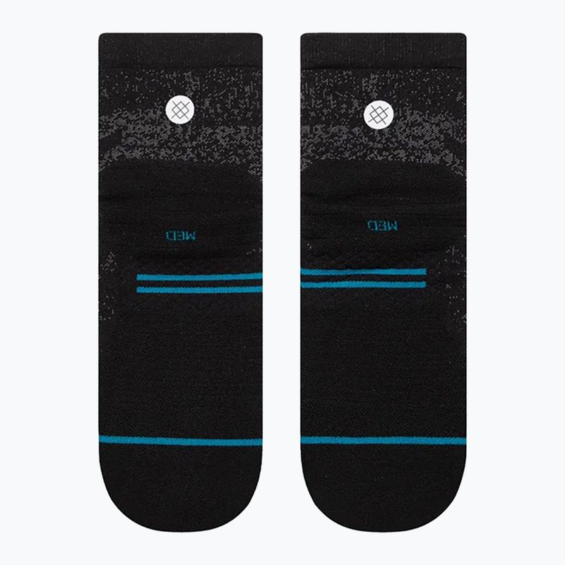 Șosete Stance Run Light Quarter black 3