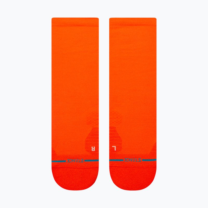 Șosete de alergare Stance Iconic Light Crew tomato 2