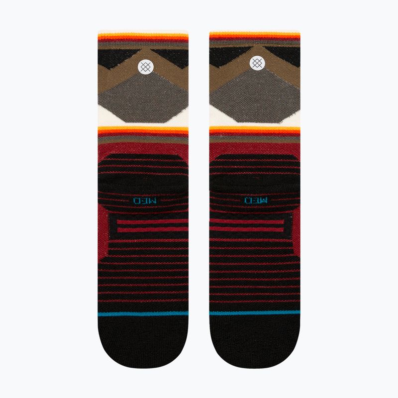 Șosete de alergare Stance Jimmy Chin Mid Wool Crew red 3