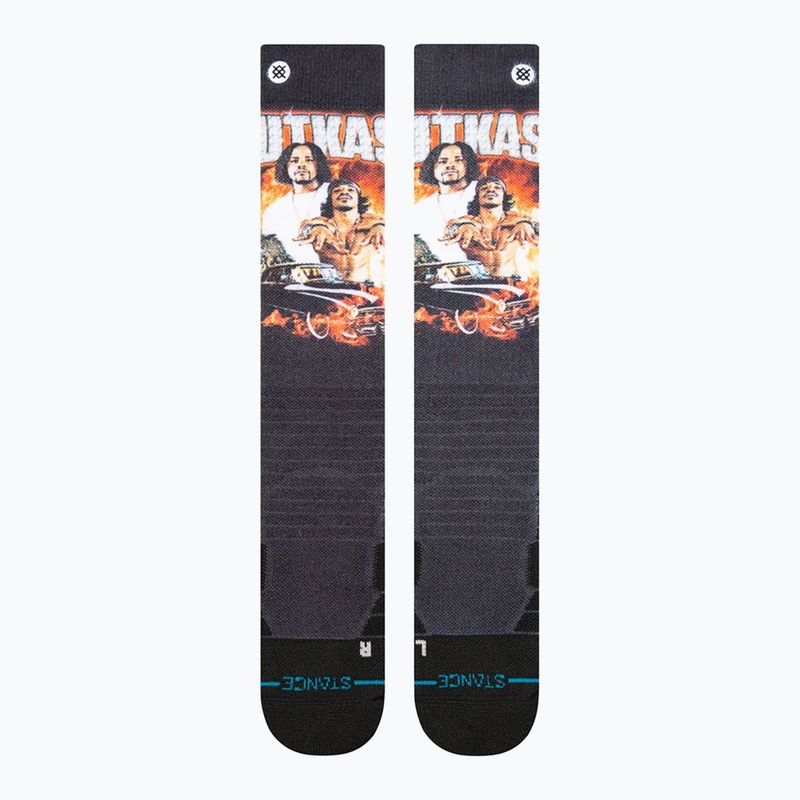 Stance X Outkast Stankonia Mid Poly Snow șosete de schi multicolore 2