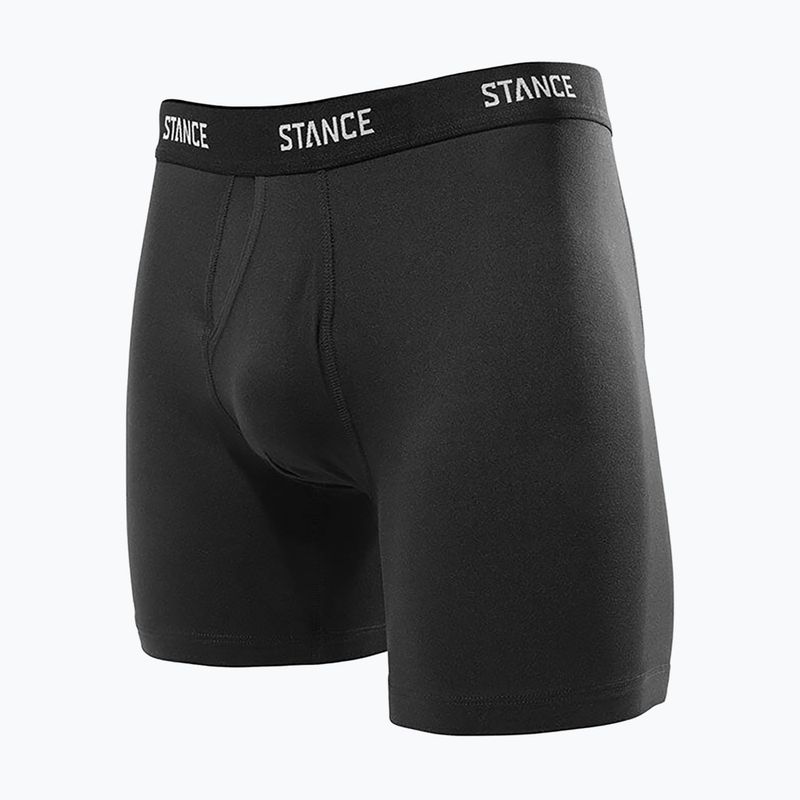 Boxeri pentru bărbați Stance Solid Brief black