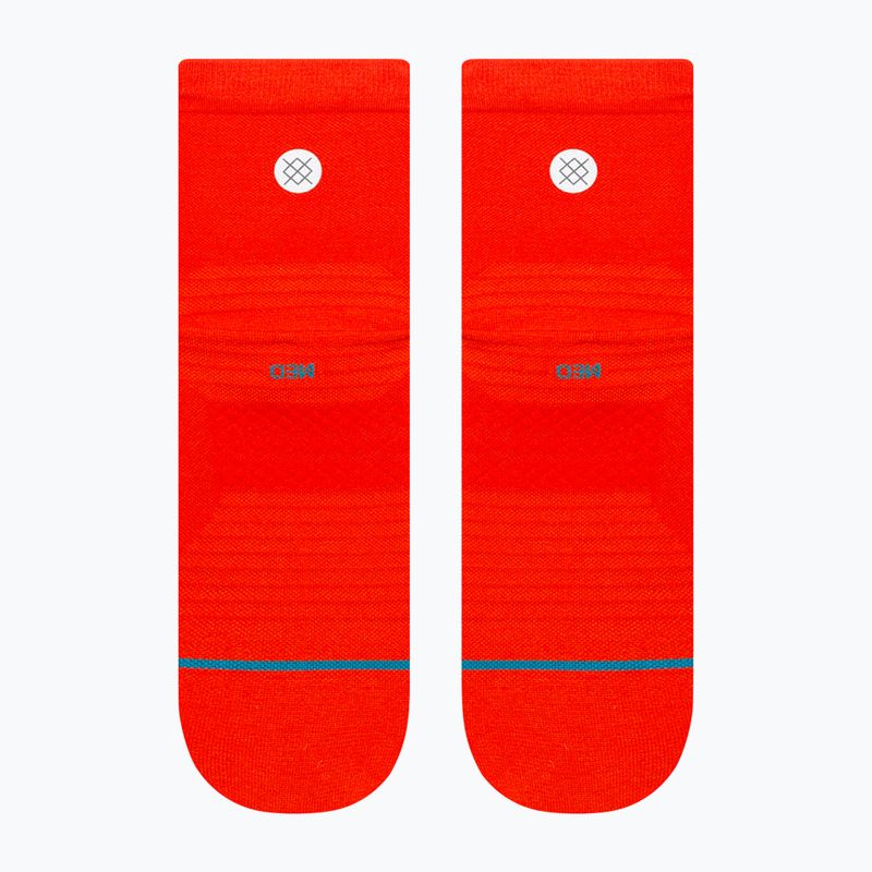 Șosete Stance Red Ultra Quarter red 3