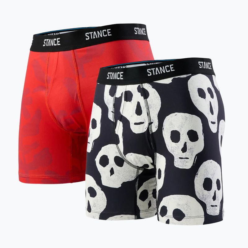 Boxeri pentru bărbați Stance Lino Brief 2 pary multicolor