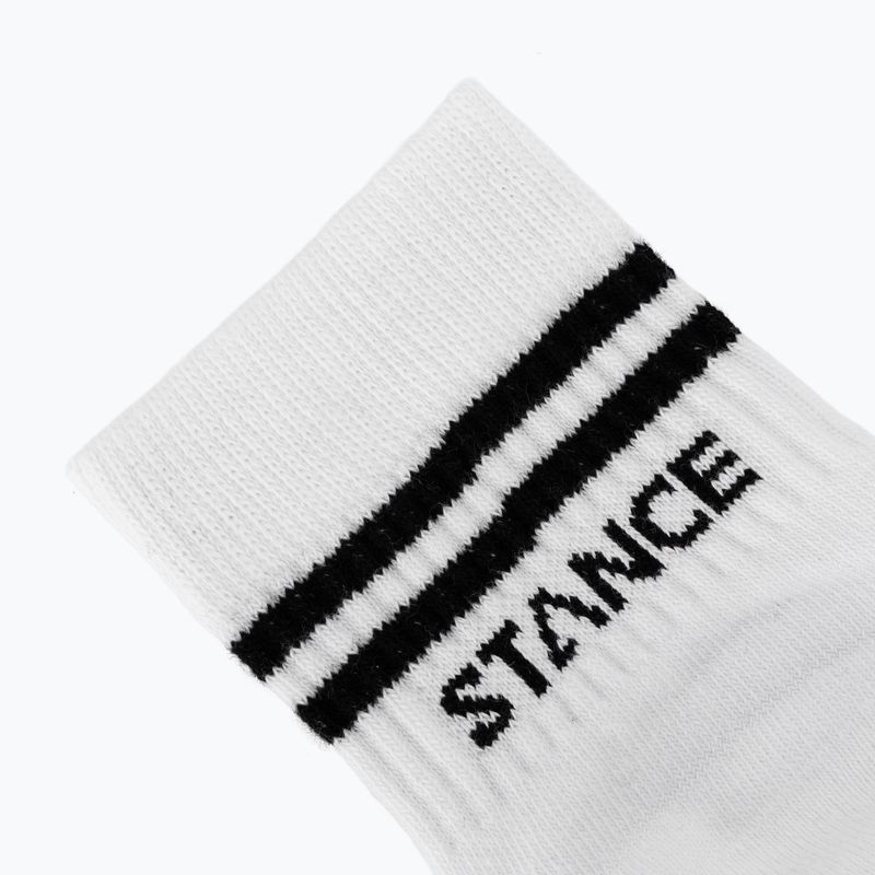 Șosete Stance Core Quarter 6 pairs white 3