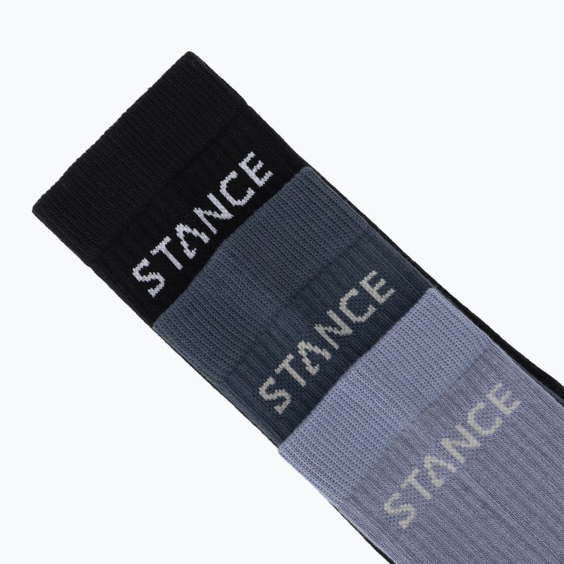 Șosete Stance Origin Crew 3 perechi indigo 7