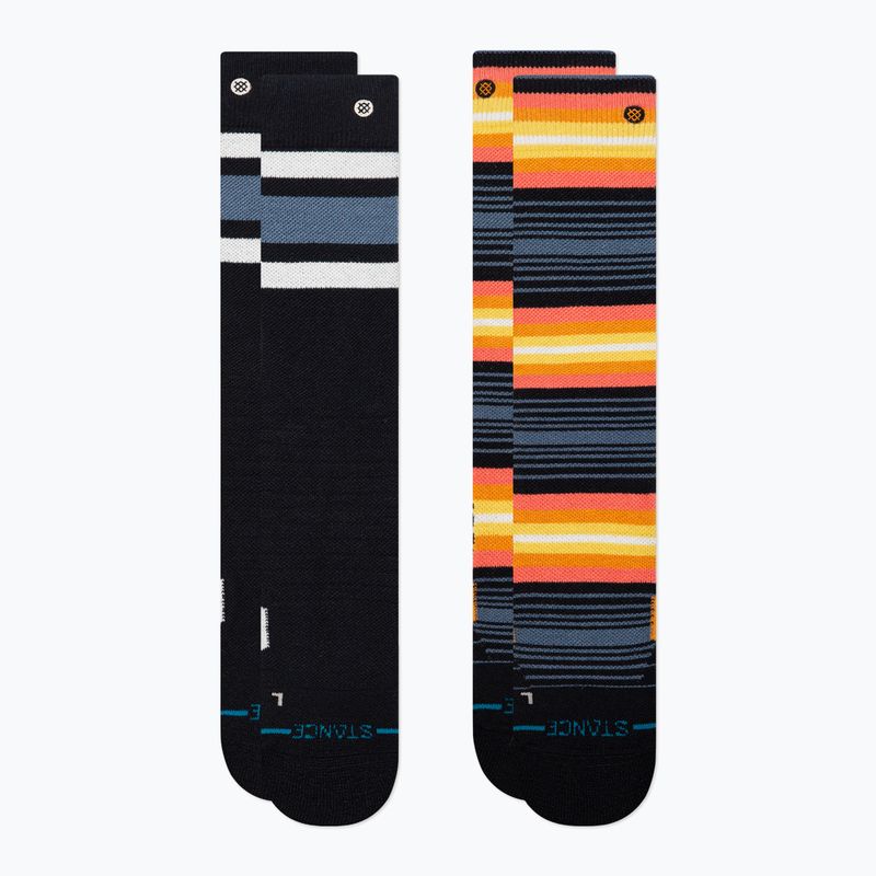Șosete de schi pentru copii Stance Boyd Mid Poly 2 pack sea/blue