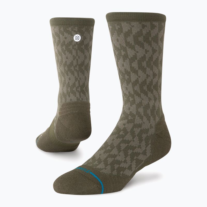 Șosete Stance Digzig Light Crew olive