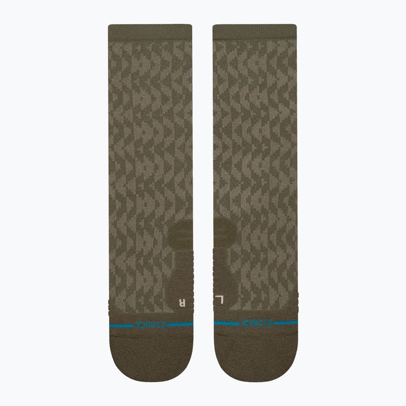 Șosete Stance Digzig Light Crew olive 2