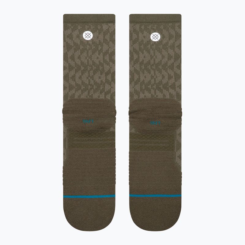 Șosete Stance Digzig Light Crew olive 3