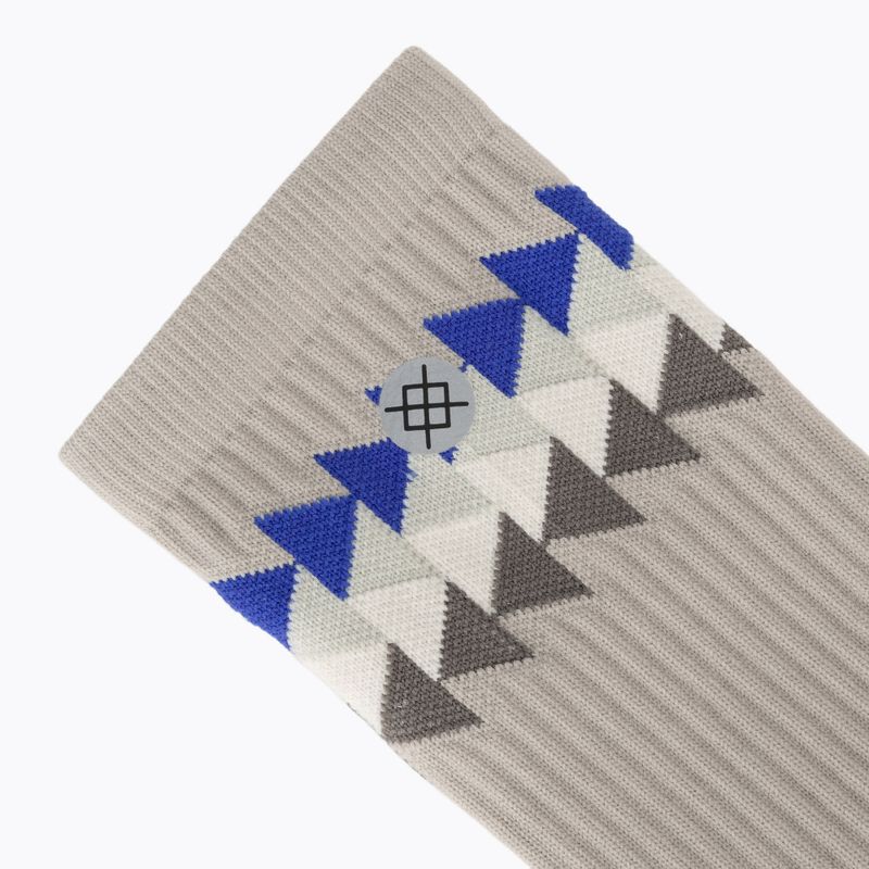 Șosete Stance Triad Mid Ribbed Crew grey 3