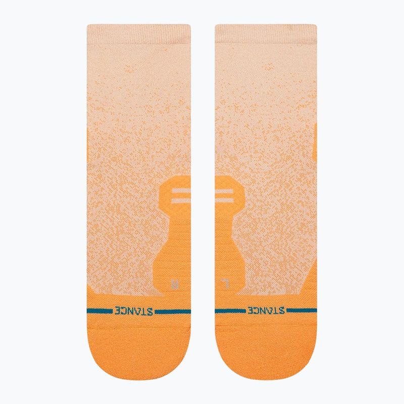 Șosete Stance Powder Split Light Quarter mango 2