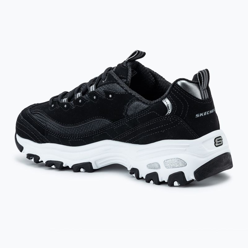 Încălțăminte pentru femei SKECHERS D'Lites Biggest Fan black/white 3