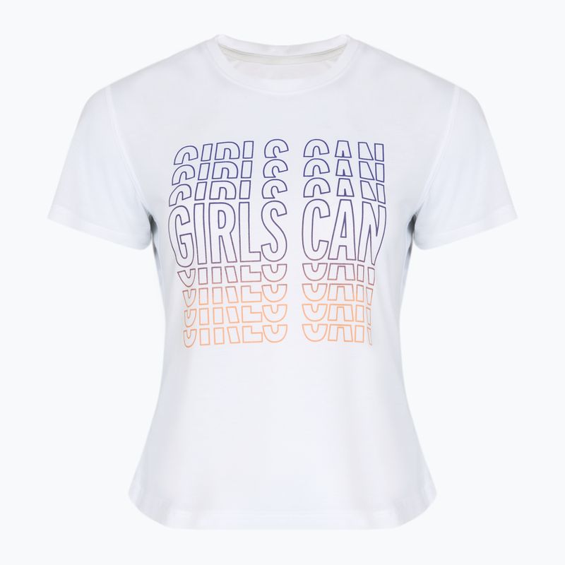 Tricou de alergare pentru femei Brooks International Women'S Day white/purple/orange